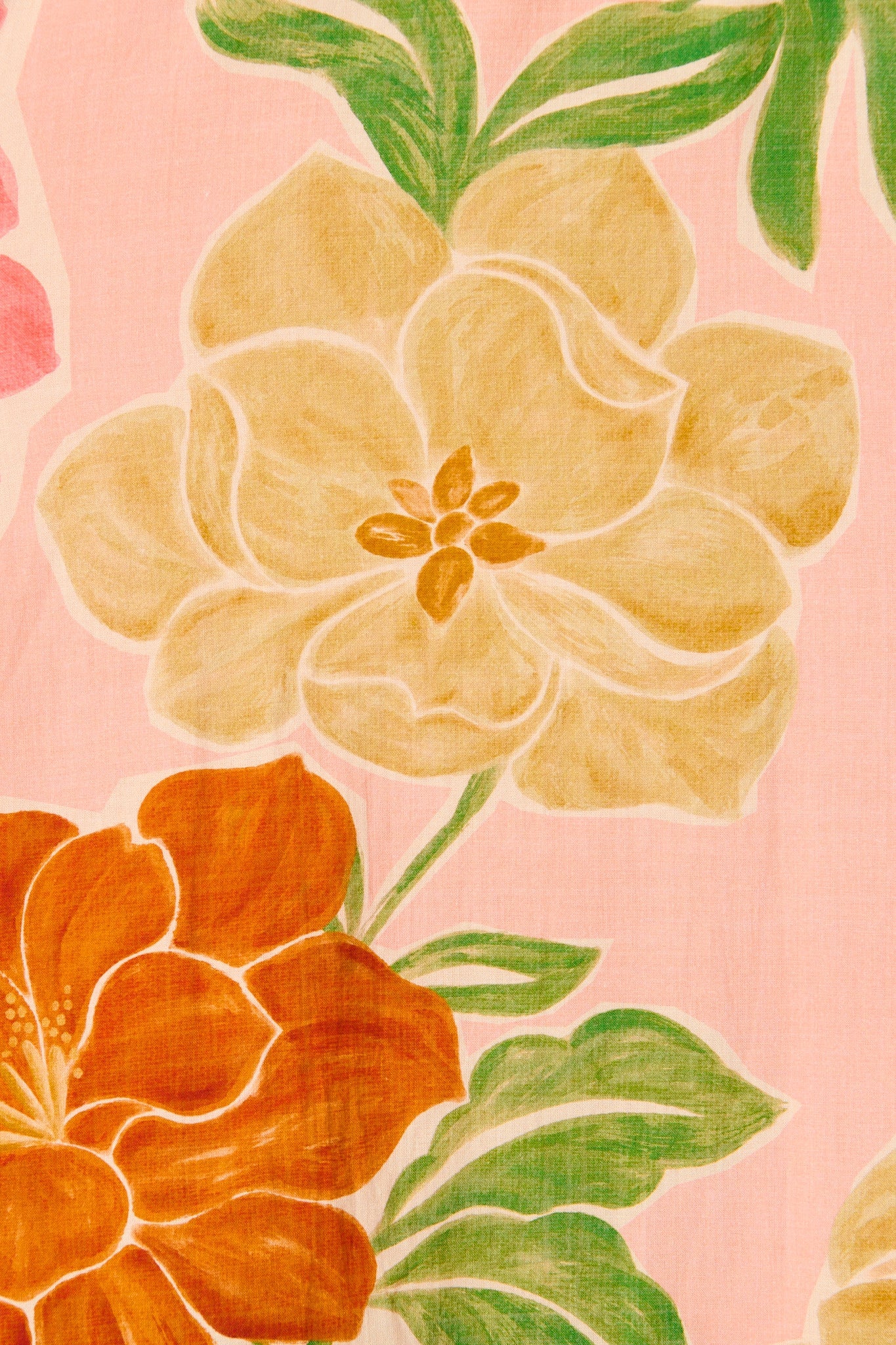 Ellamae Maxi Sundress in Peach Floral Cotton