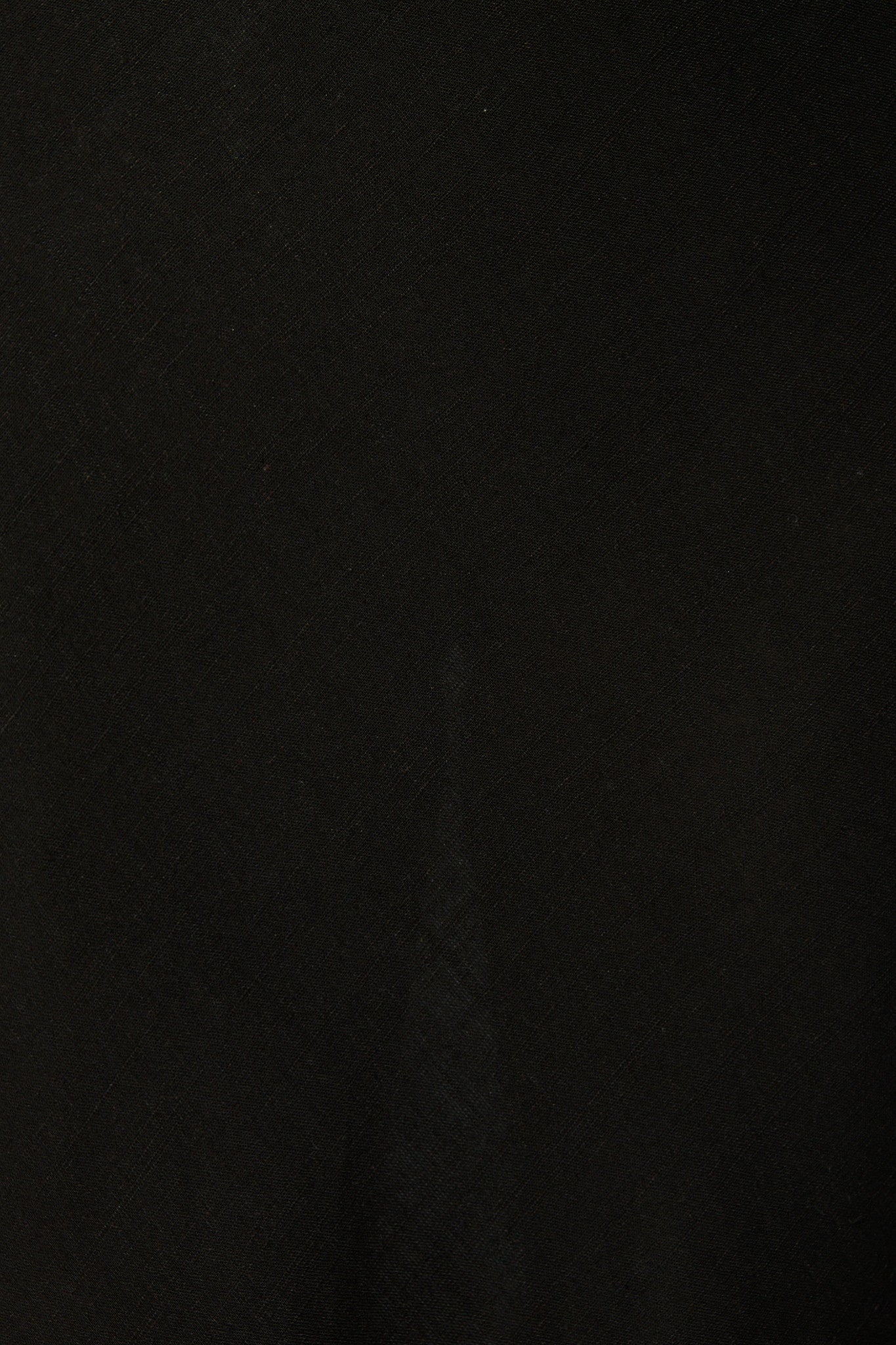 Charlee Maxi Skirt in Black Linen Blend