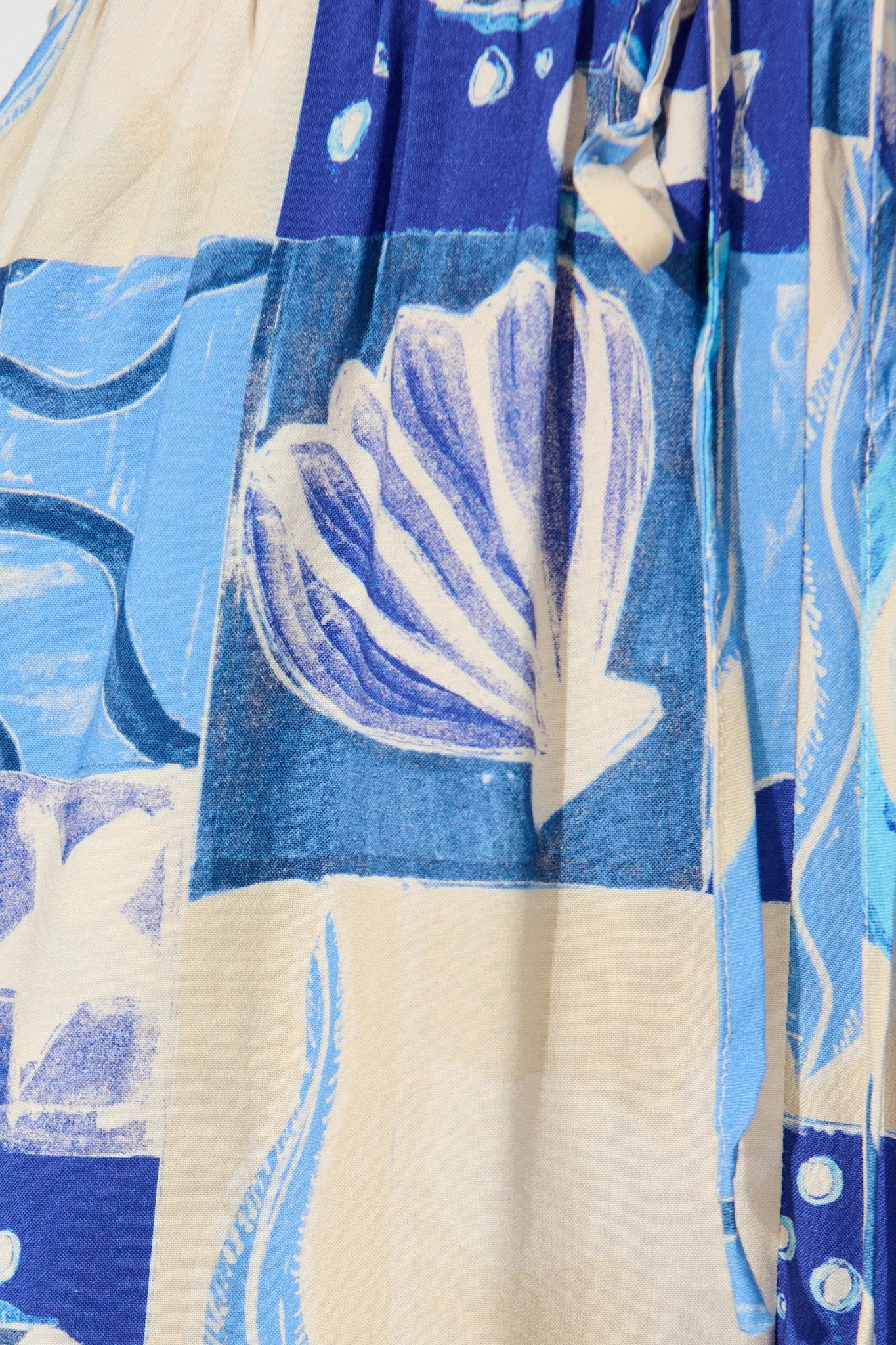 Billini Playsuit in Blue Sea Shell Print