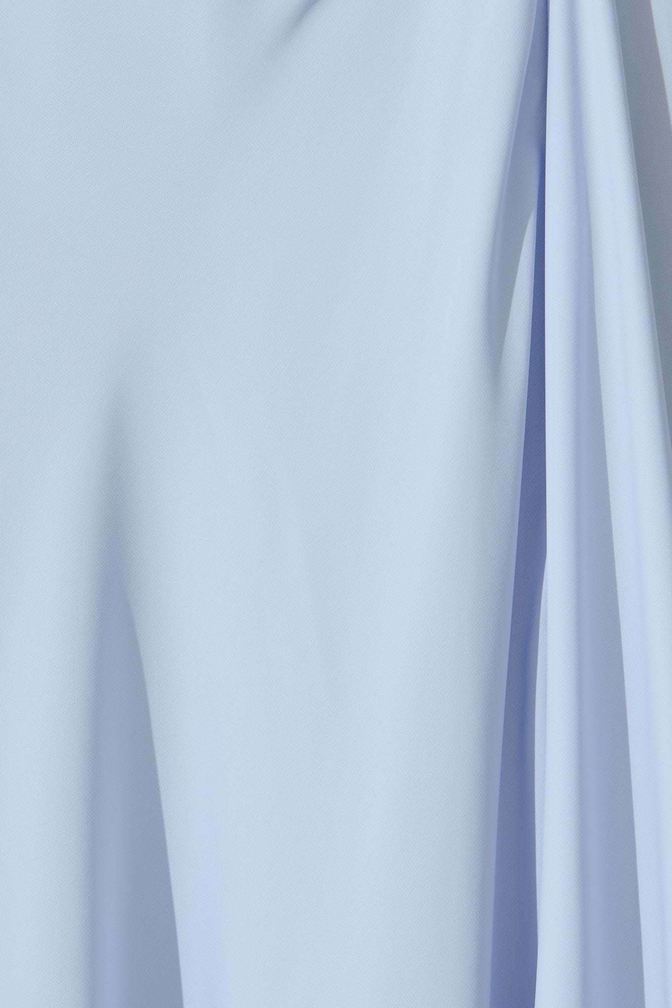 Marielle Off Shoulder Maxi Dress in Dusty Blue Chiffon