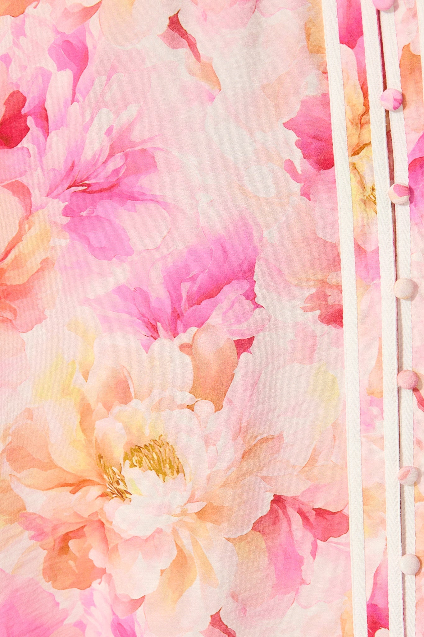 Jovanni Midi Dress in Pink Floral