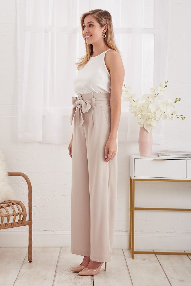 Alter Ego Pants In Beige