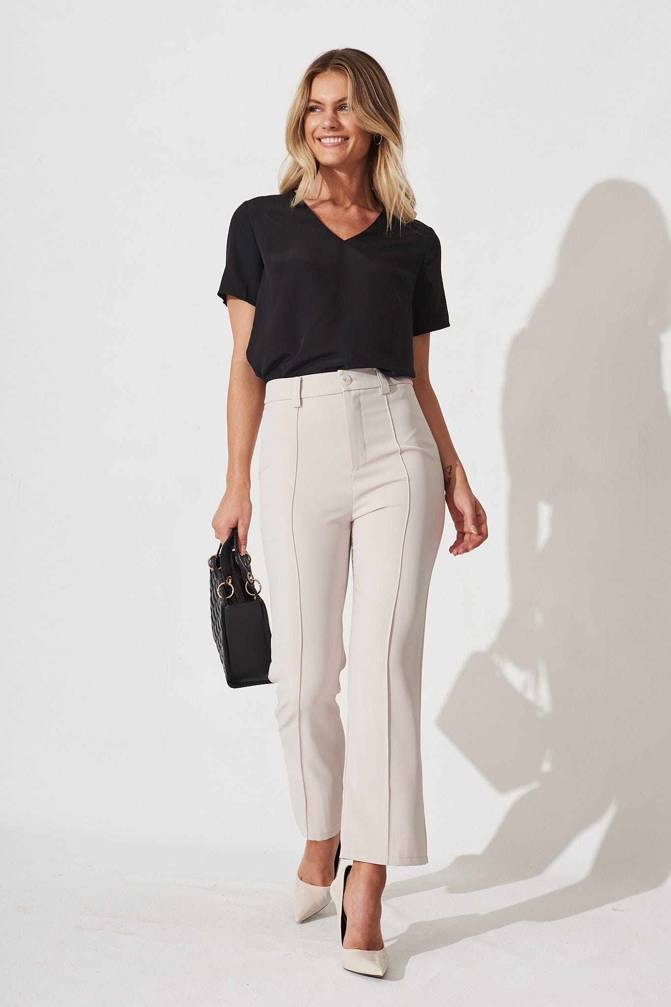 Trinity Top In Black