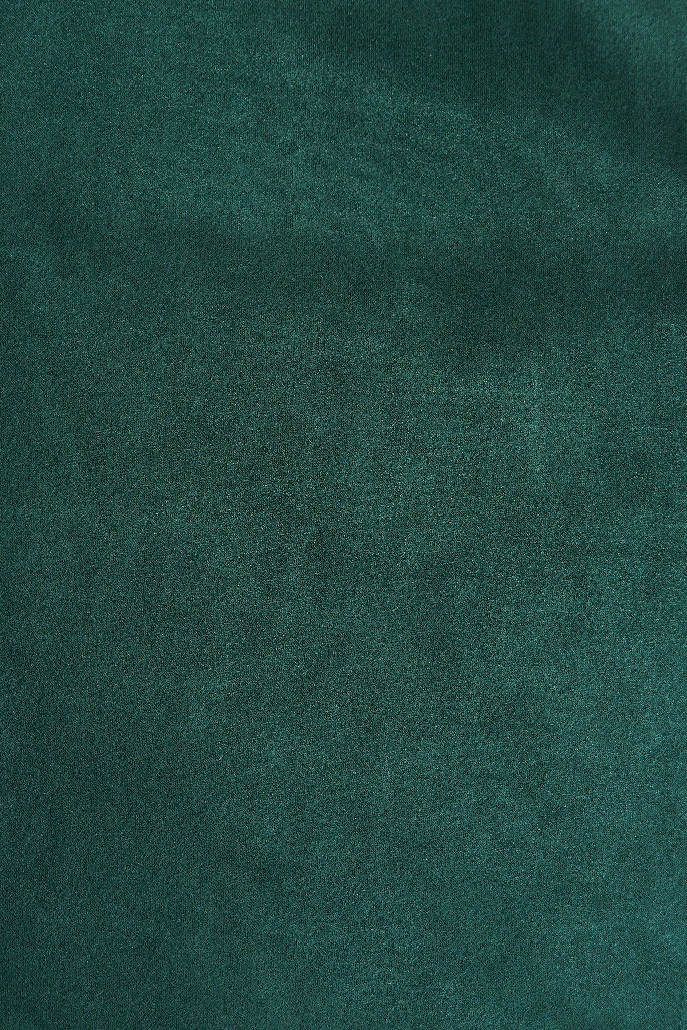 Mirage Trench Coat In Dark Green Suedette