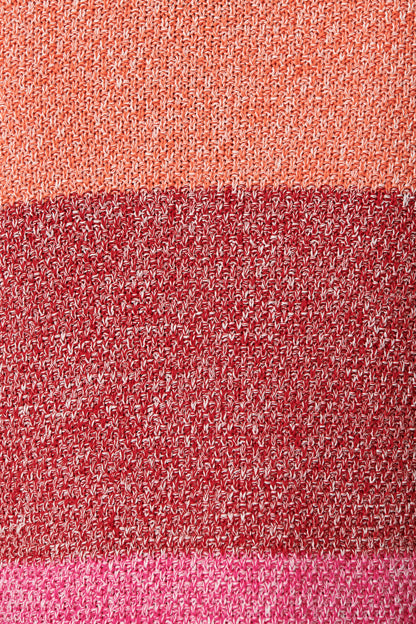 Gracey Midi Knit Skirt In Pink Multi Cotton