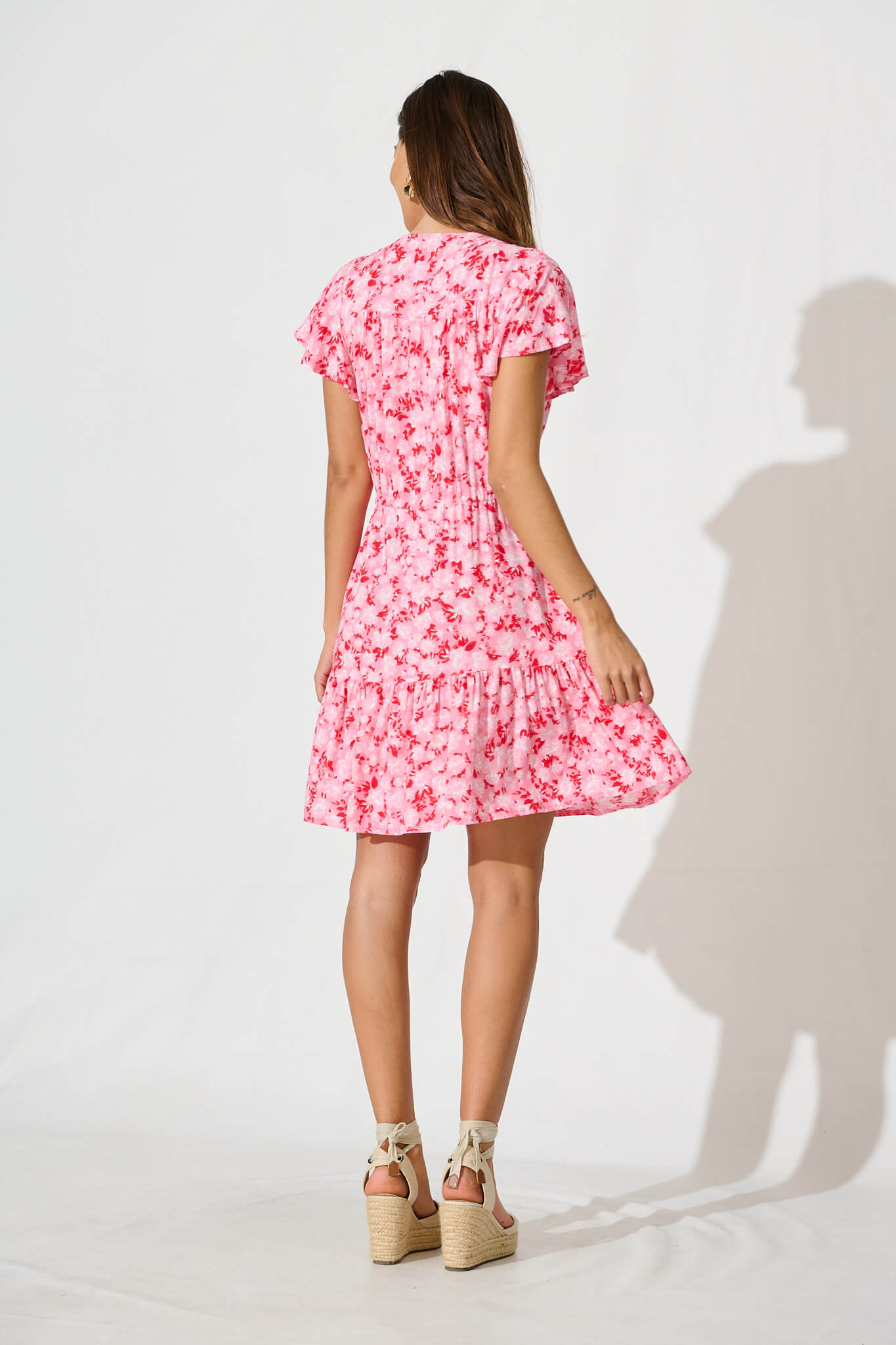 Kimbra Dress In Pink Floral