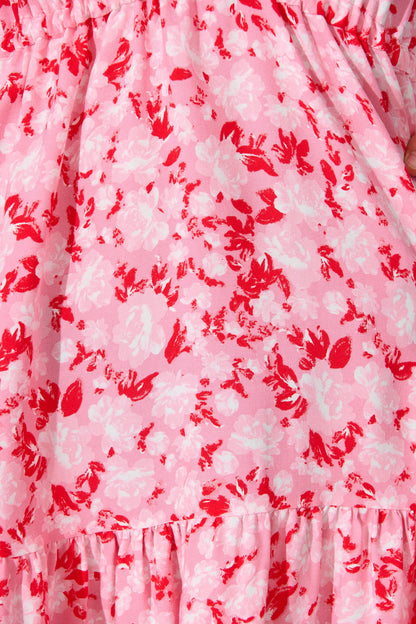 Kimbra Dress In Pink Floral