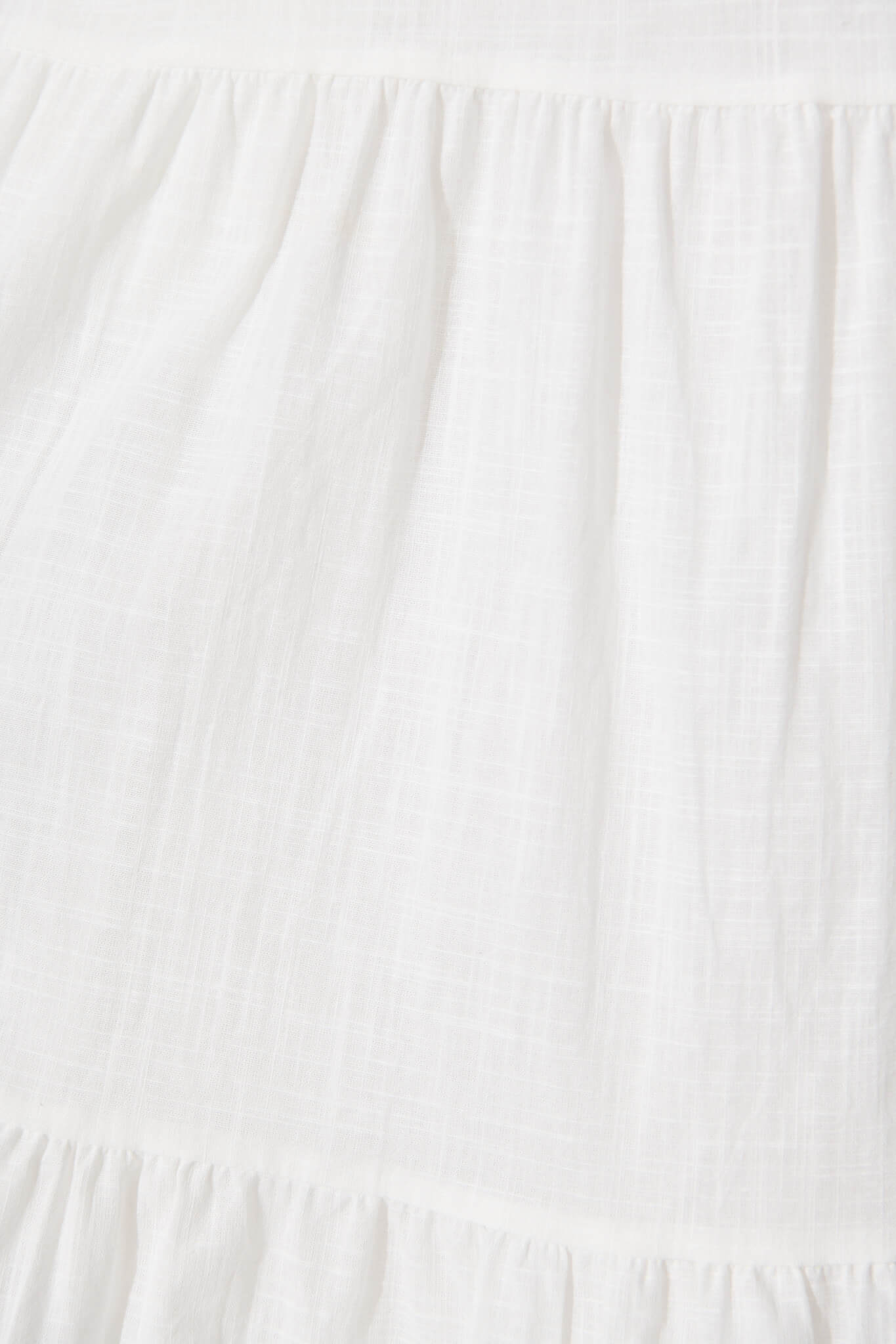 Nolan Midi Dress In White Cotton