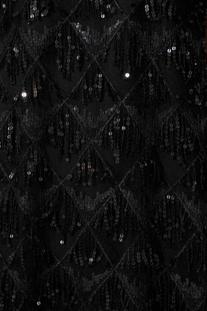 See Me Dress In Black Sequin