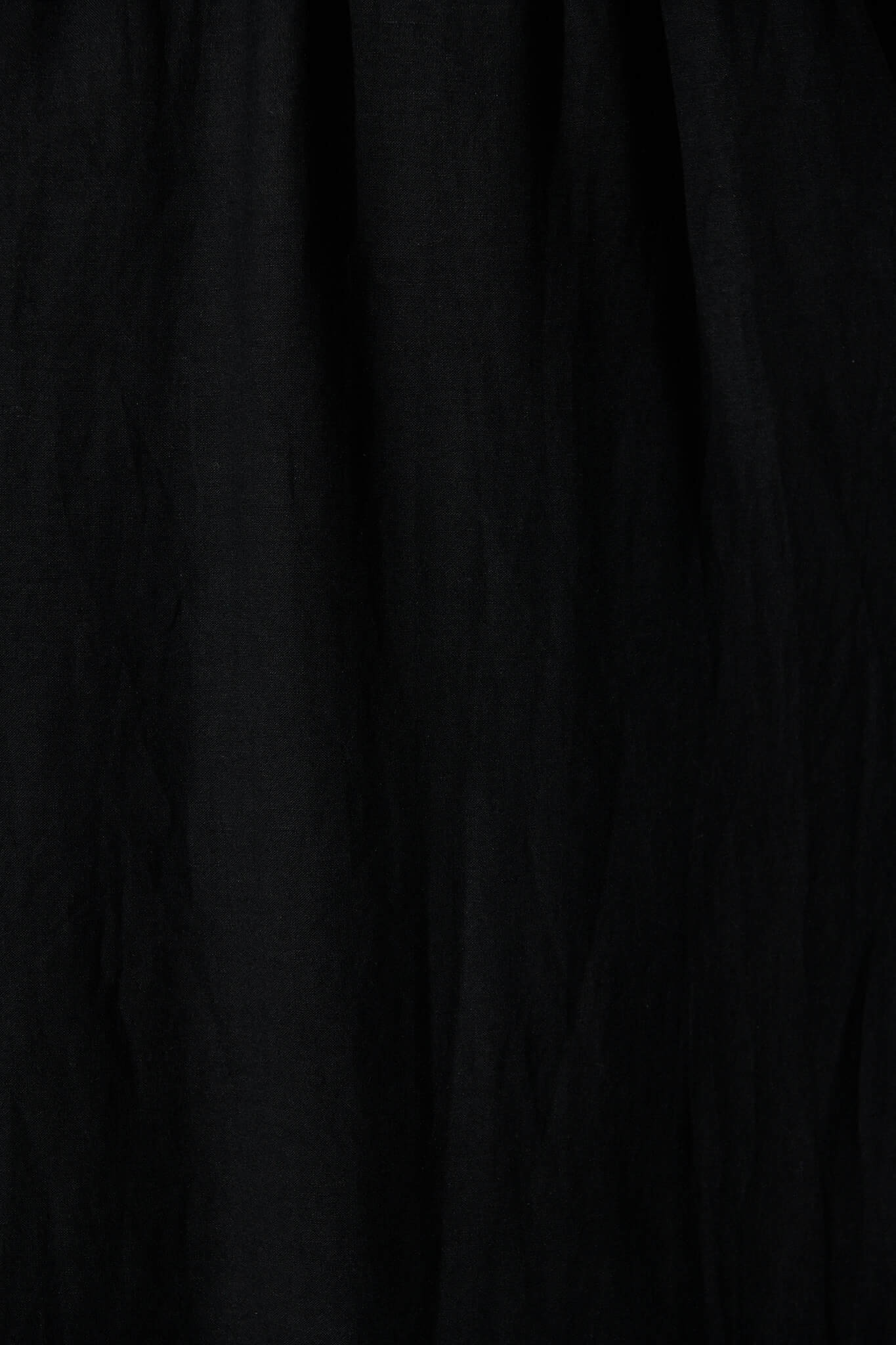 Quinley Maxi Sundress in Black Linen Blend