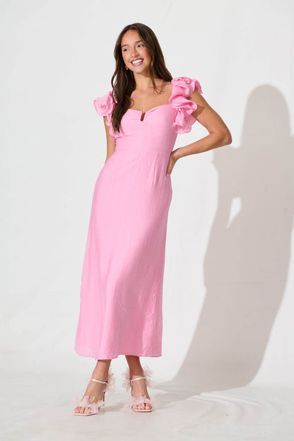 Mystic Maxi Dress In Pink