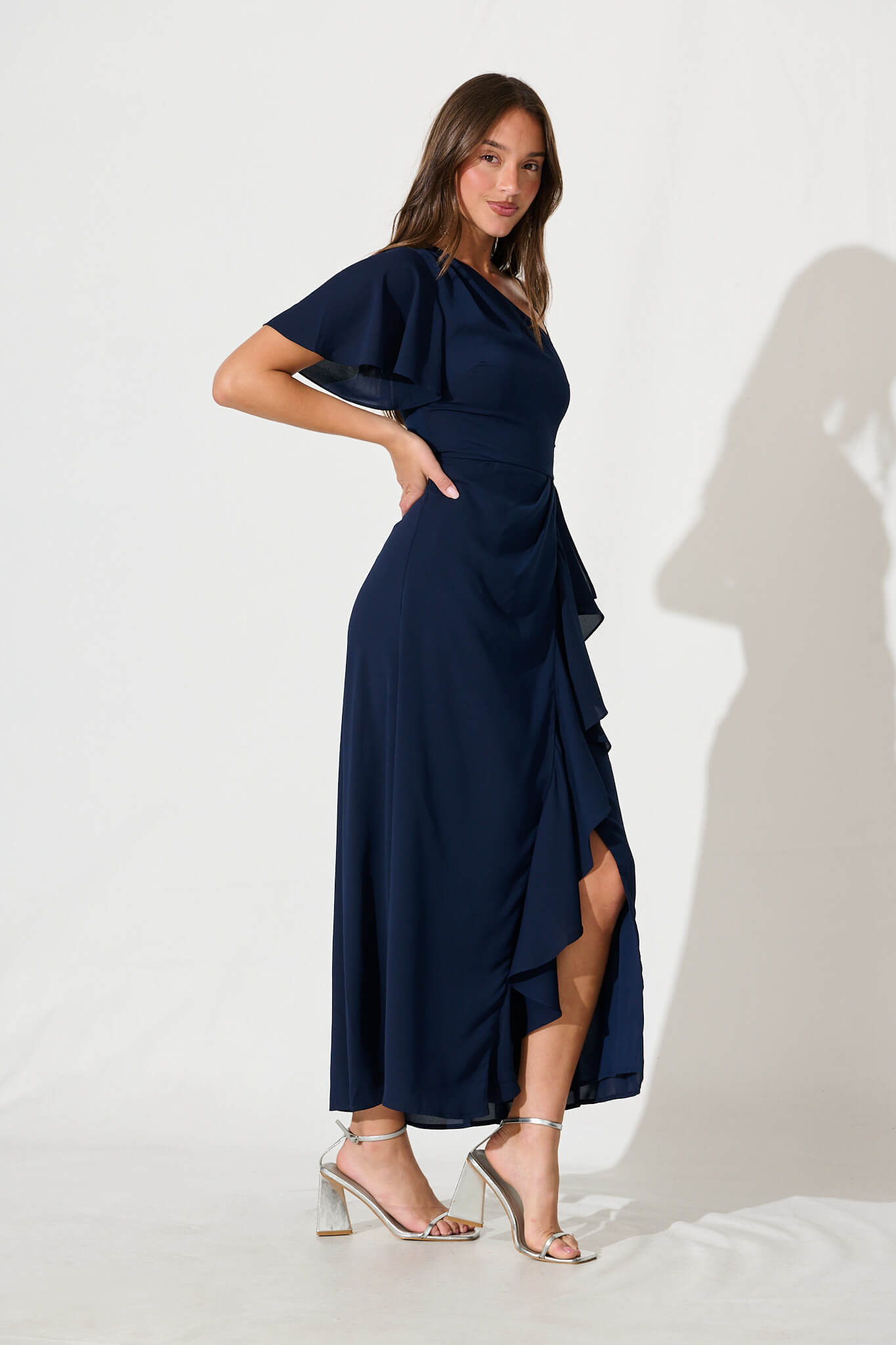 Avian Maxi Dress In Navy