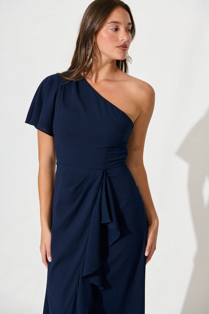 Avian Maxi Dress In Navy