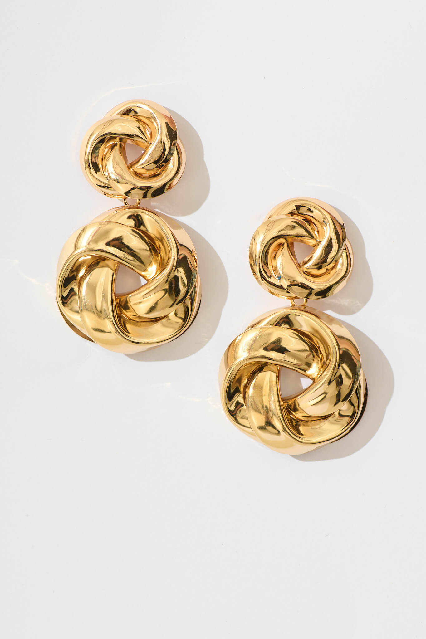 Myrtle Drop Earrings in Gold