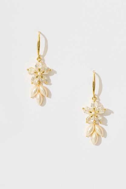 Emberly Drop Earrings in Gold
