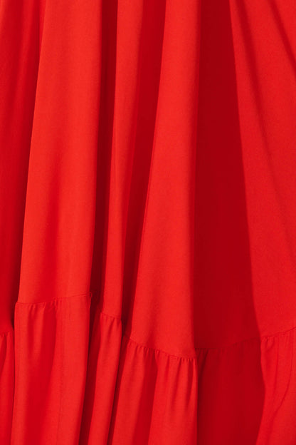 Nevada Maxi Dress in Red