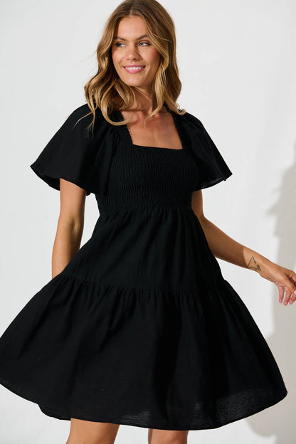 Beguile Dress in Black