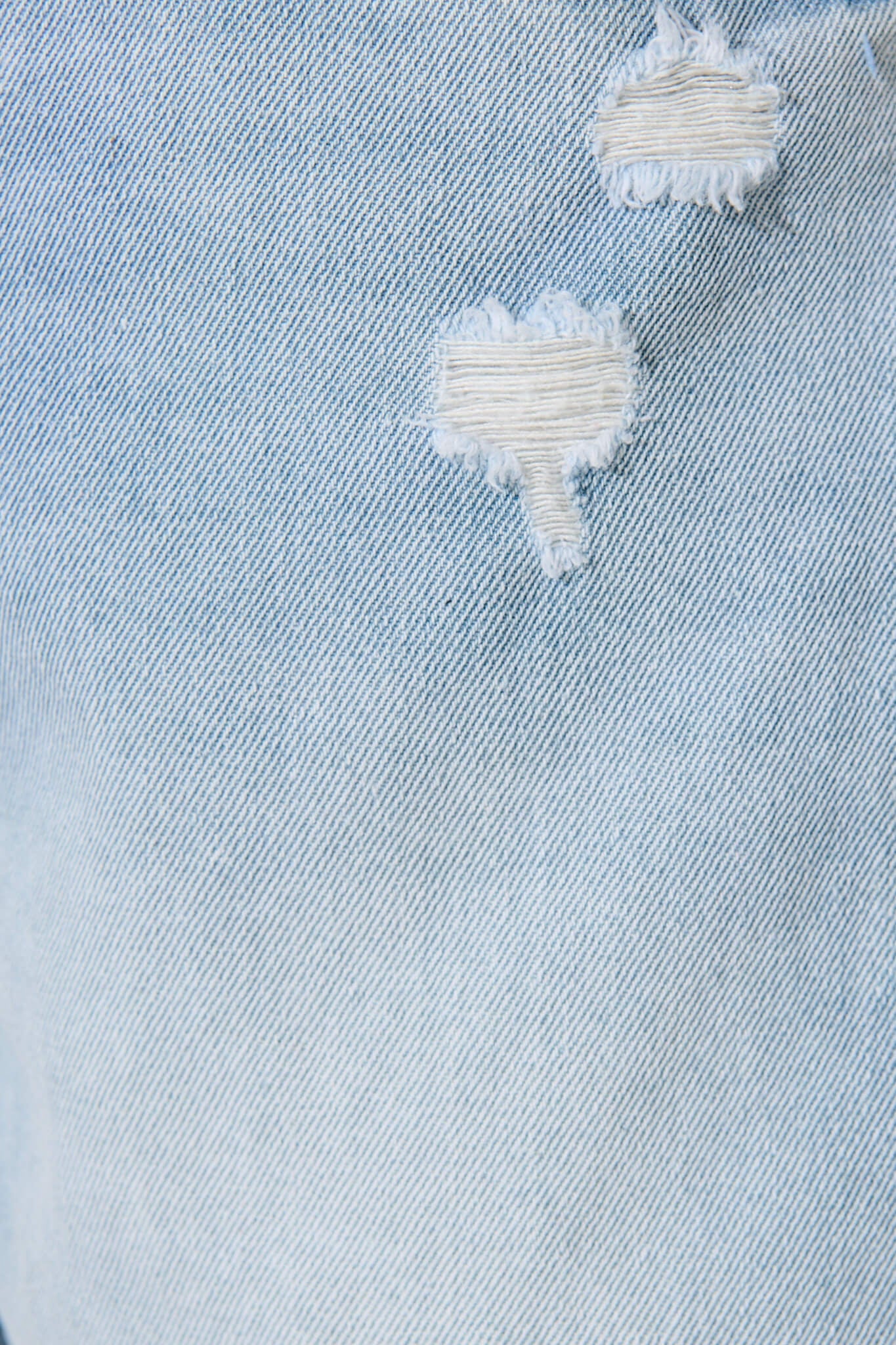 Corla Short in Light Blue Denim