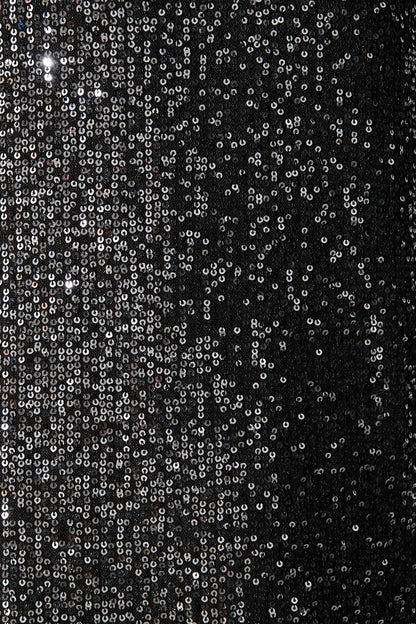 Alexia Dress In Pewter Sequin