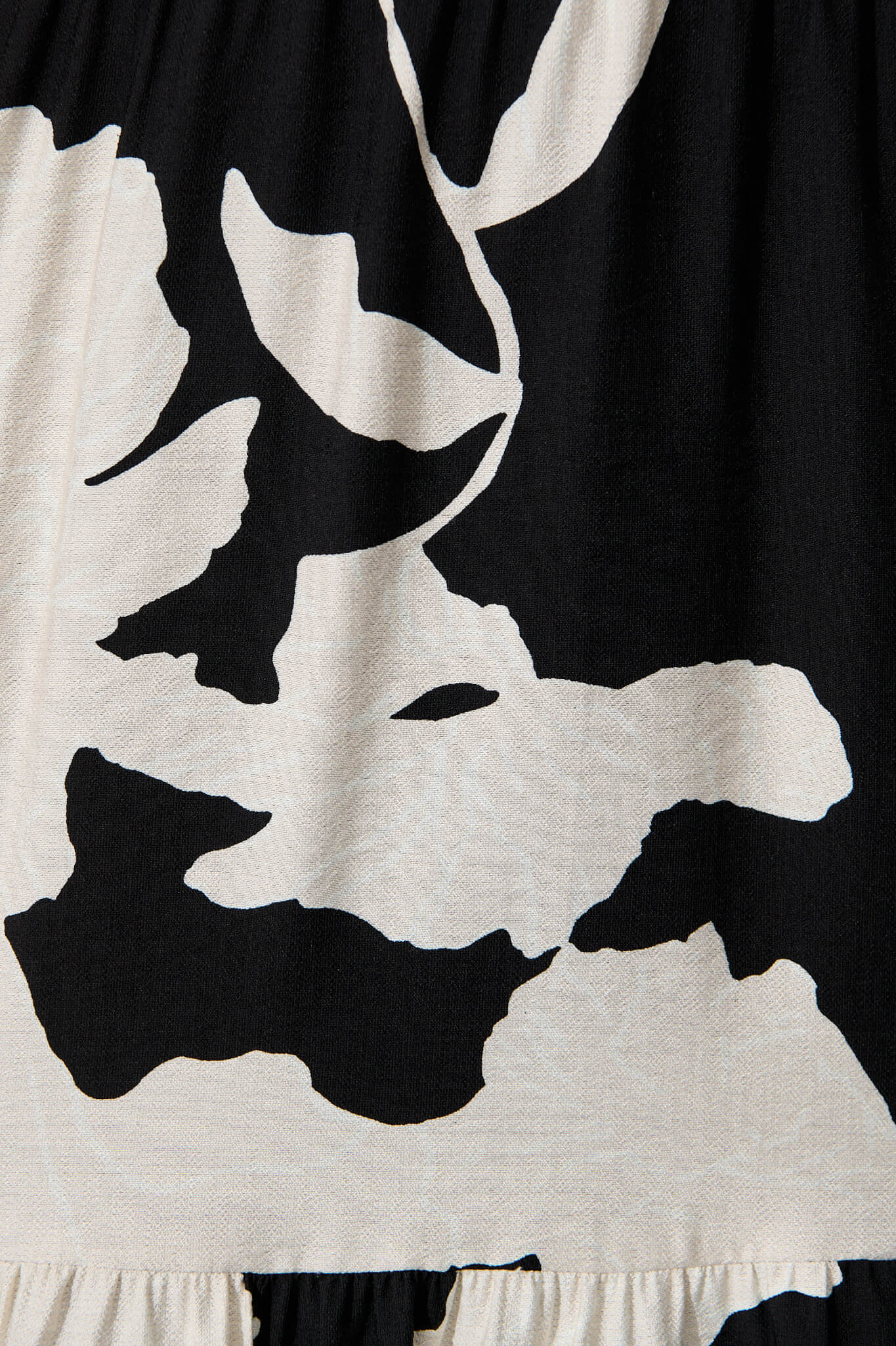 PRE ORDER Queeva Midi Dress in Black with Cream Floral