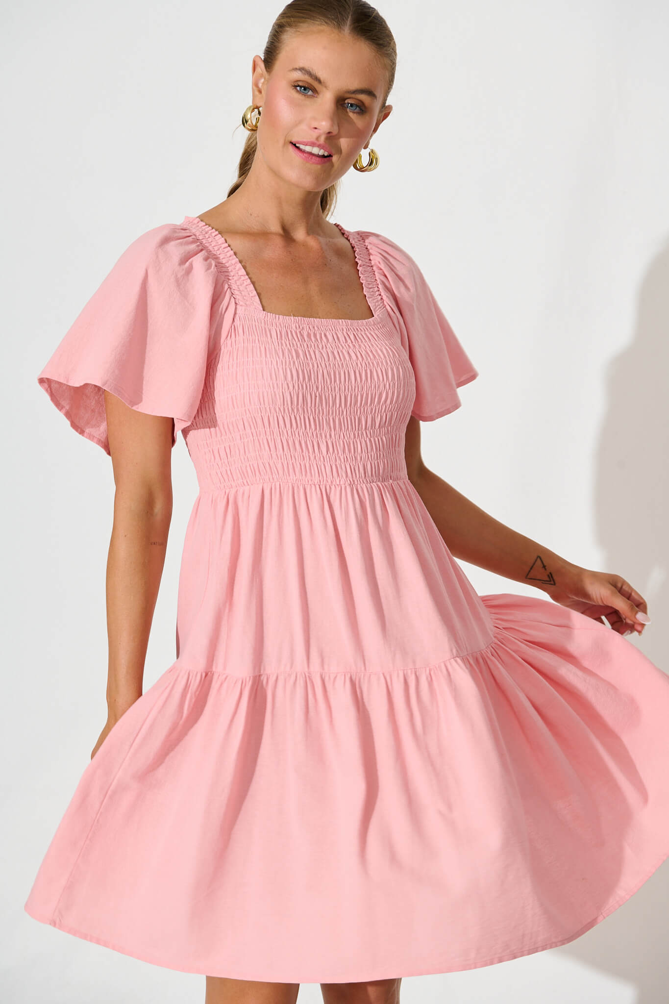 Beguile Dress in Pink