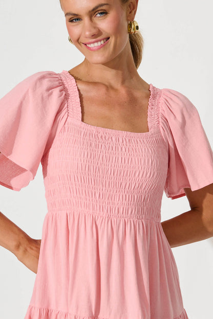 Beguile Dress in Pink