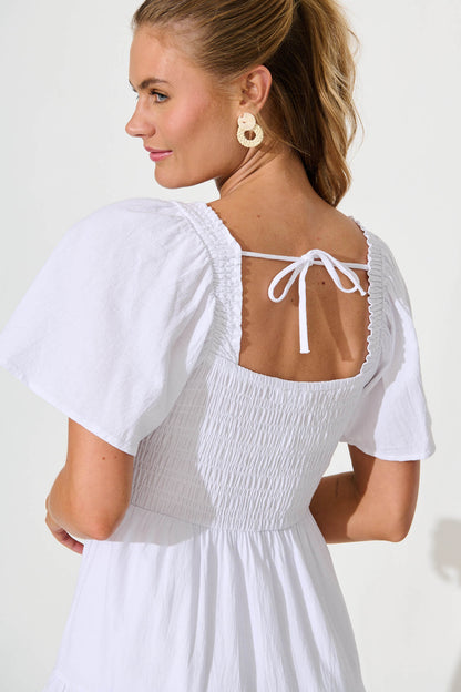 Beguile Dress in White