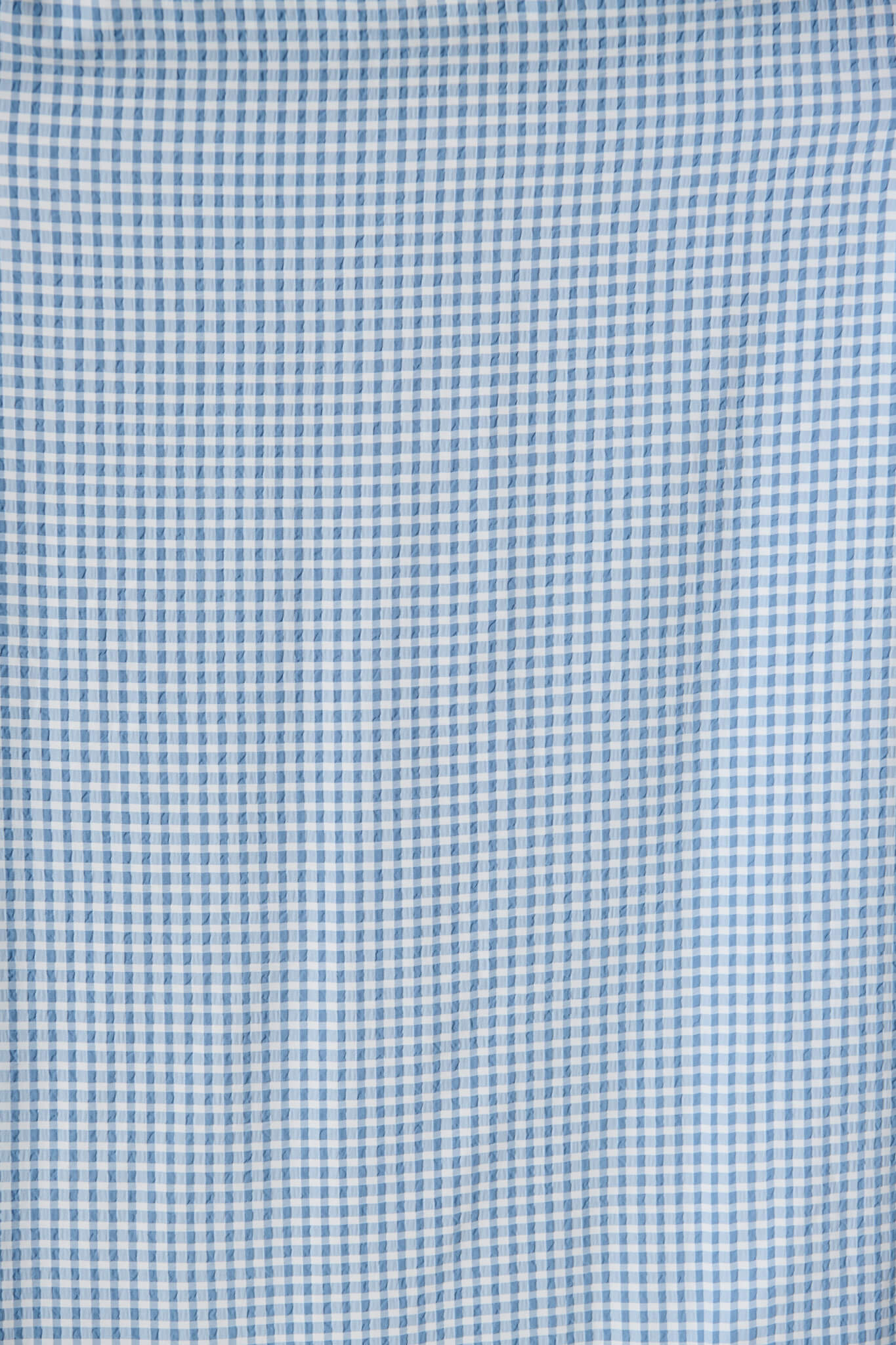 Ionia Maxi Dress in Blue and White Gingham