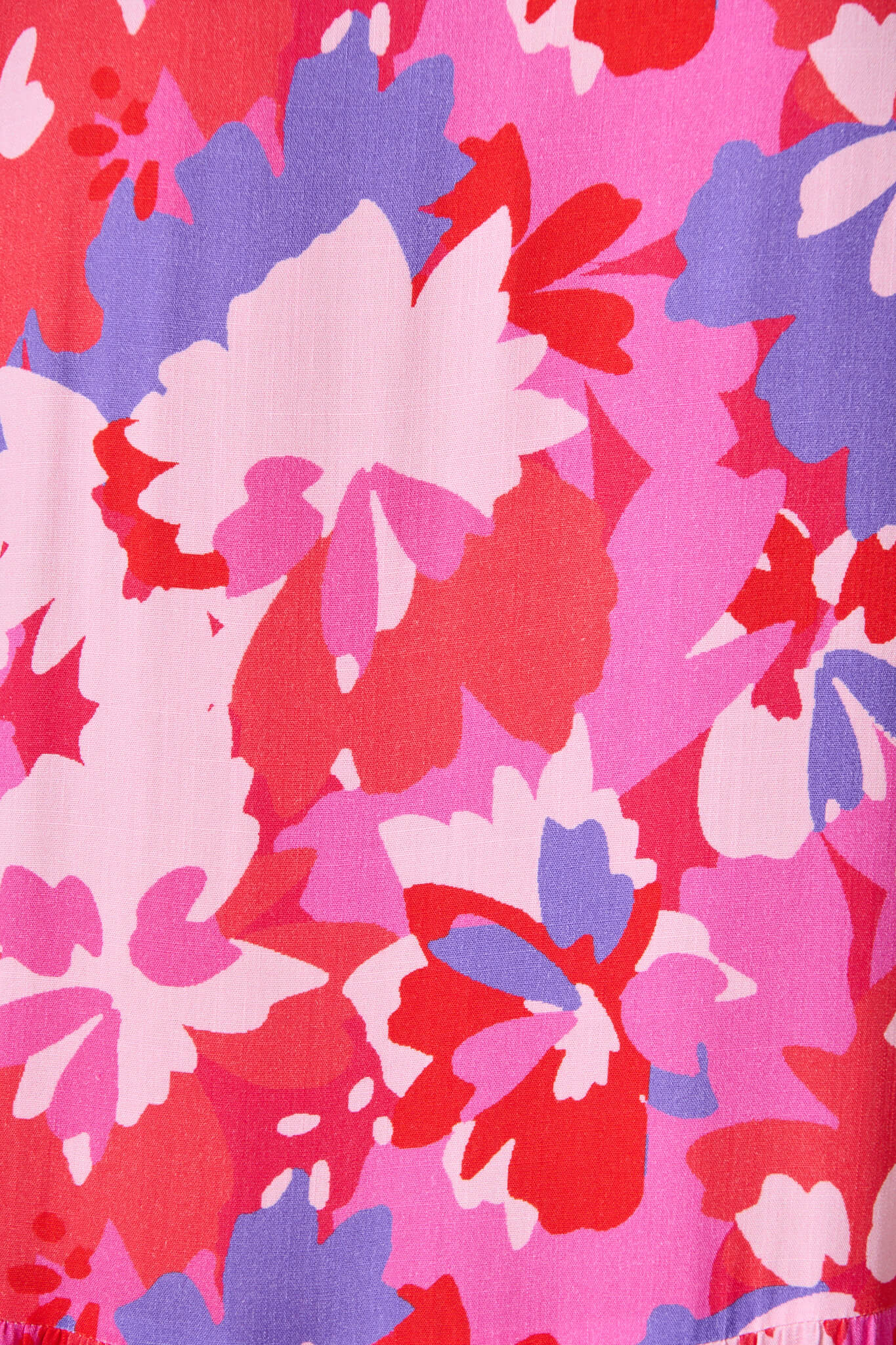 Eva Smock Dress in Pink and Purple Floral