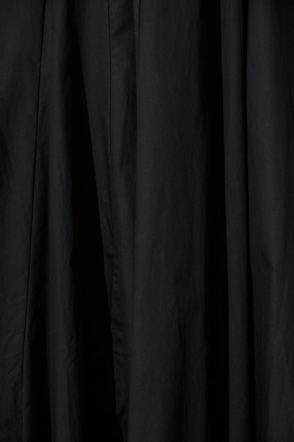 Angelita Midi Dress In Black Cotton