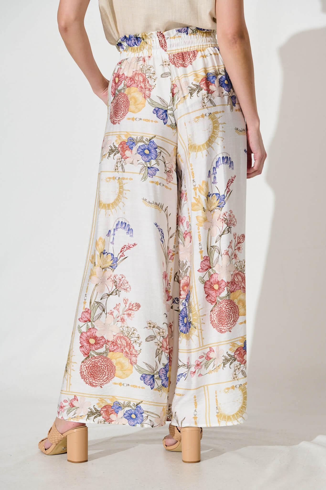 Mariah Pant In Vintage Floral Print