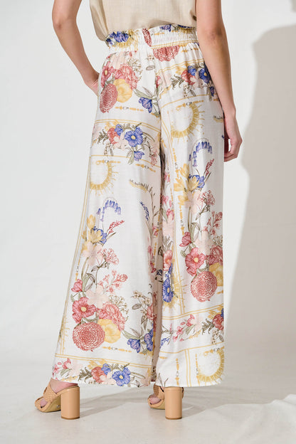 Mariah Pant In Vintage Floral Print