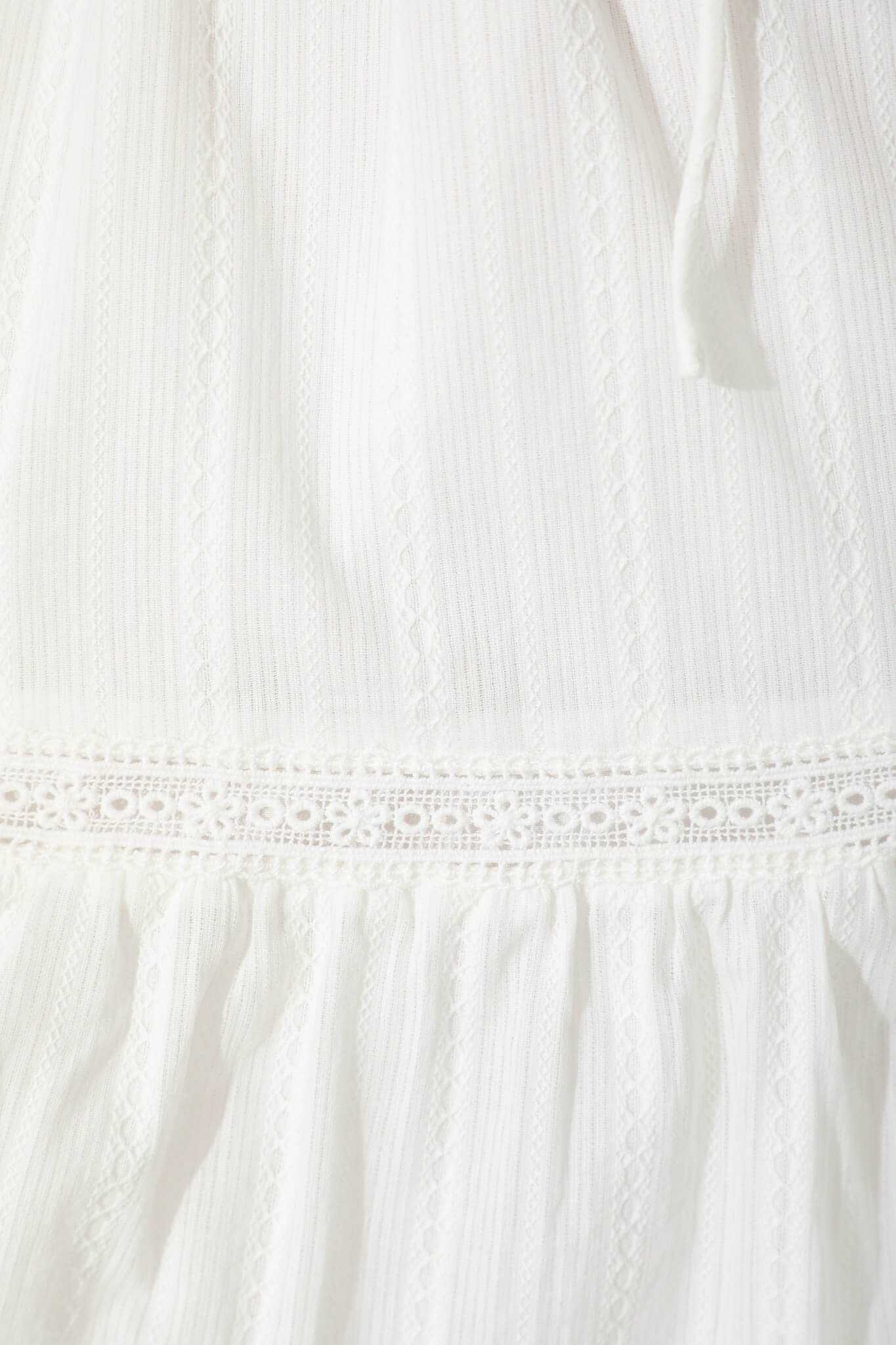 Avielle Sun Dress in White Cotton