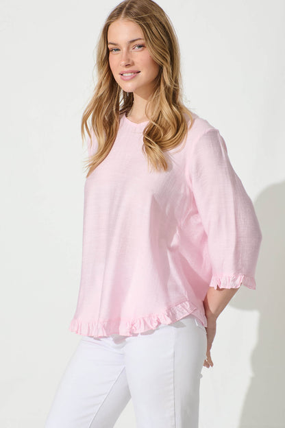 Gia Top in Pale Pink