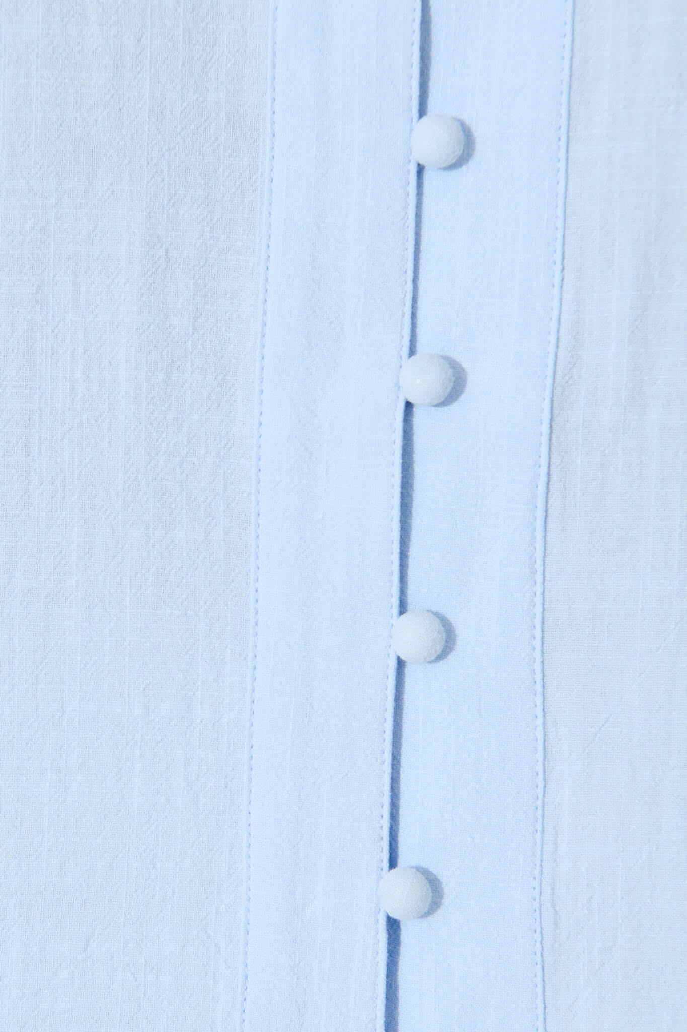 Prudence Shirt in Pale Blue Cotton