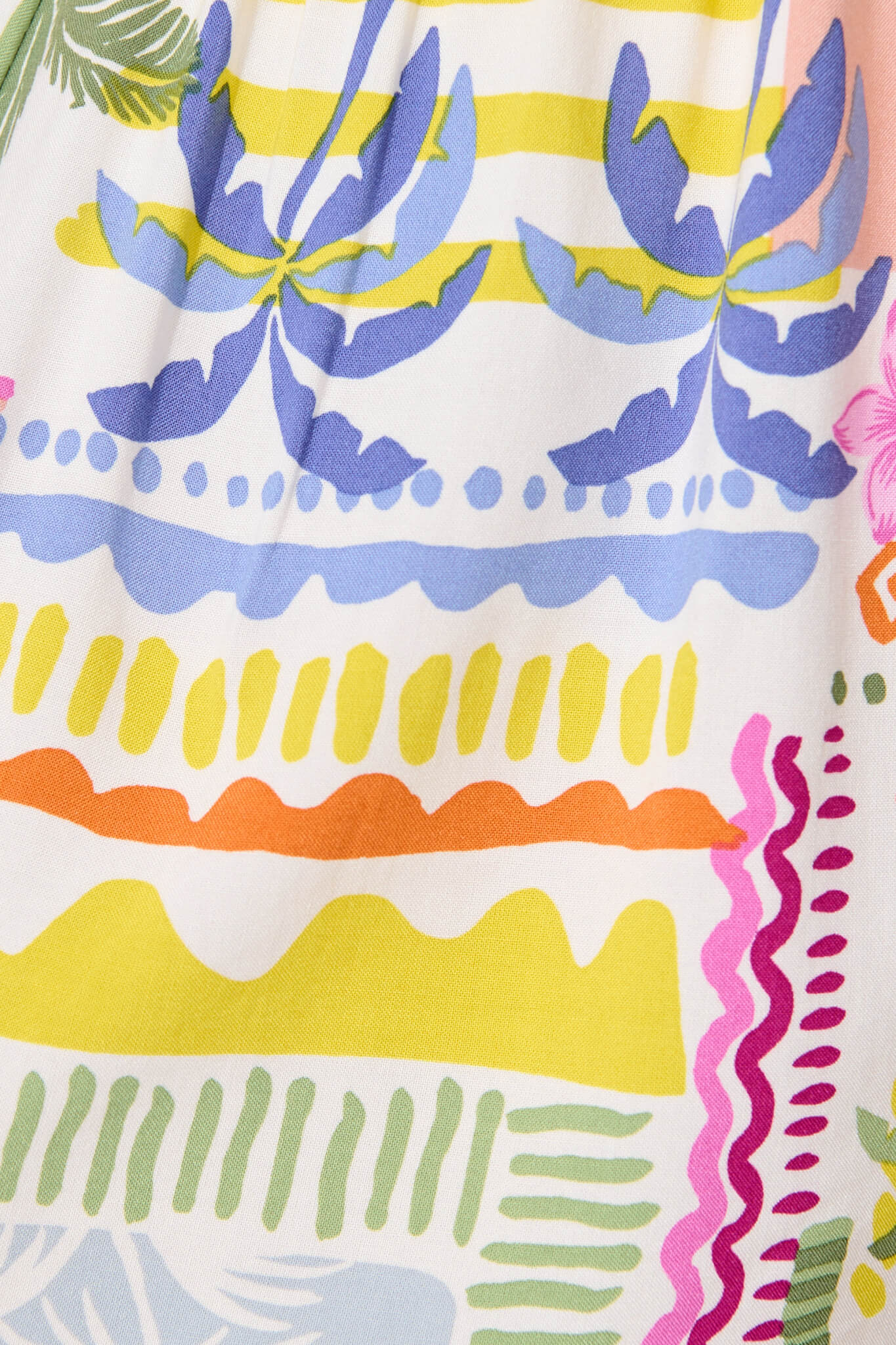 Malisha Short in Multi Patchwork Print