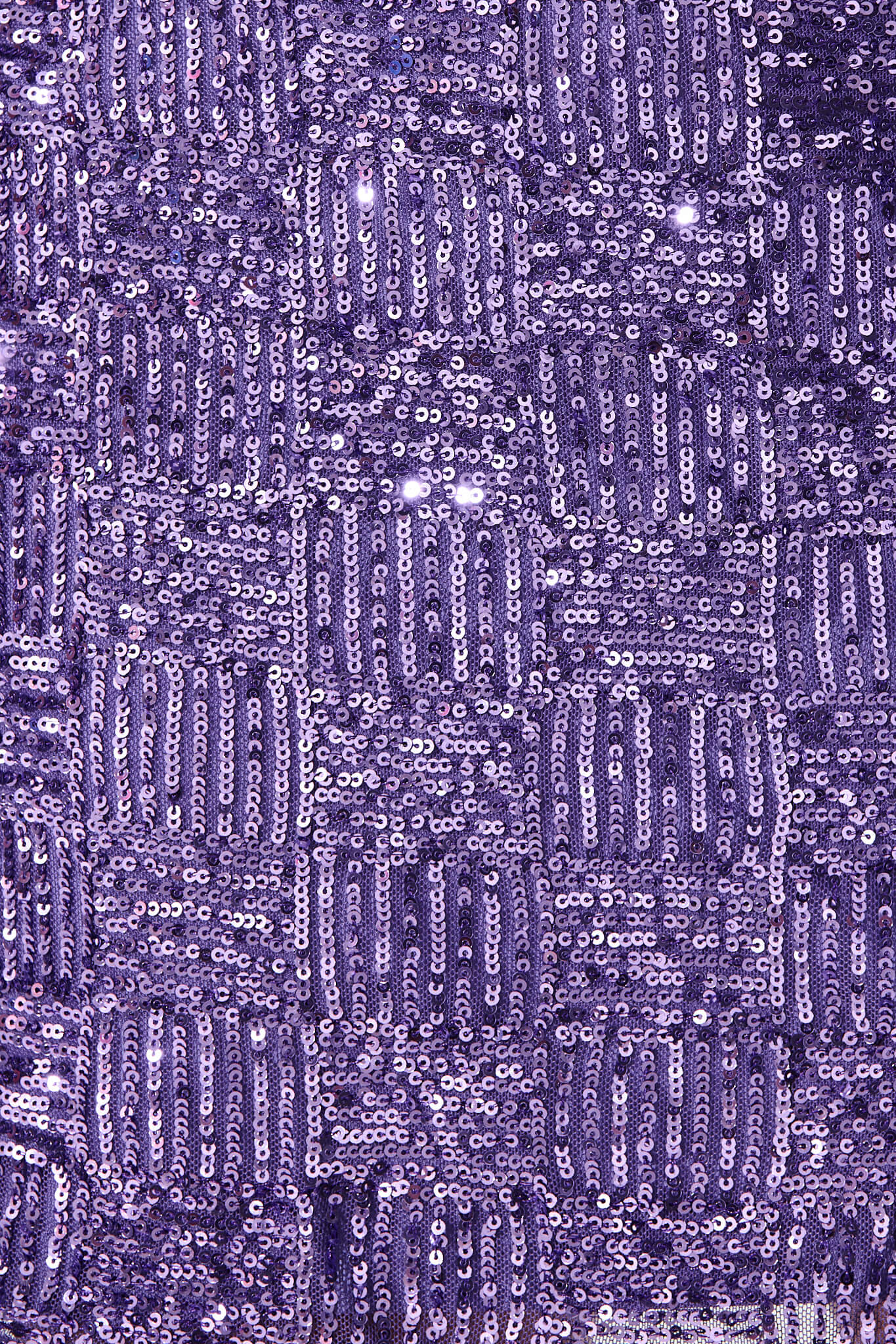 Bejeweled Skirt In Purple Sequin