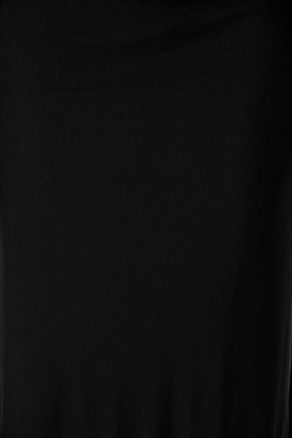 Motley Maxi Dress in Black Mesh