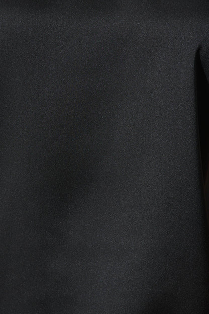 Tasmyn Top In Black Satin