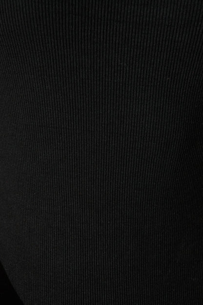 Marsha Top In Black Cotton