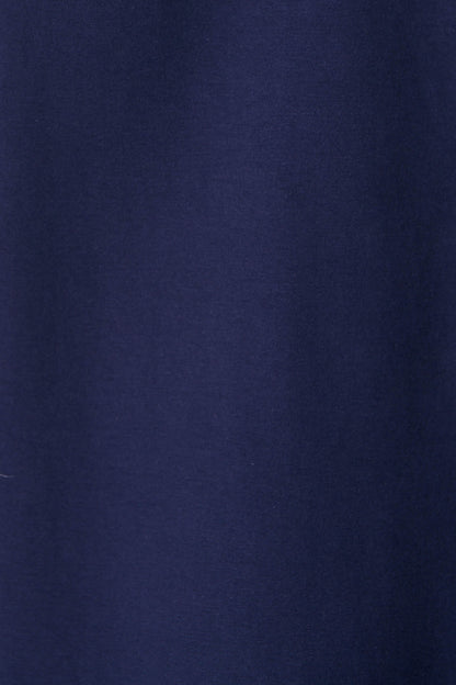 Workflow Stretch V neck Dress in Navy