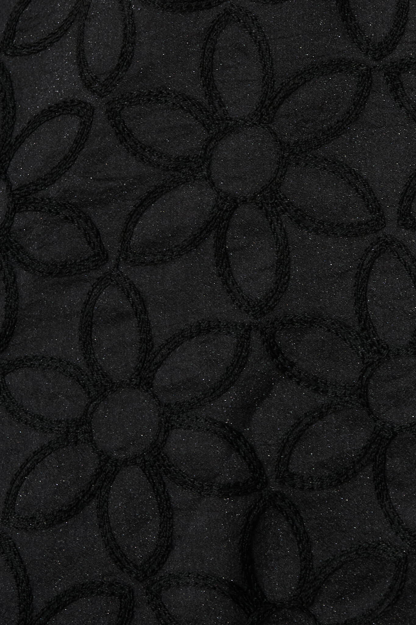 Leoni Dress In Black Organza