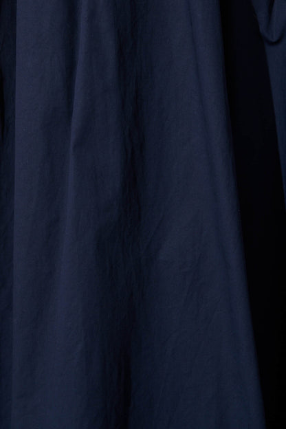 Odelle Midi Dress in Navy Cotton