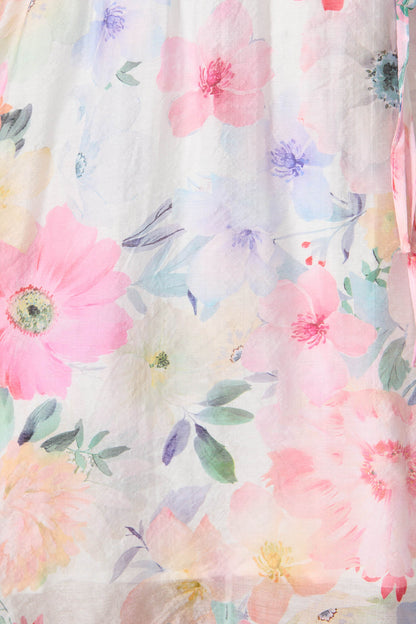 Stana Dress in Pastel Watercolour Floral