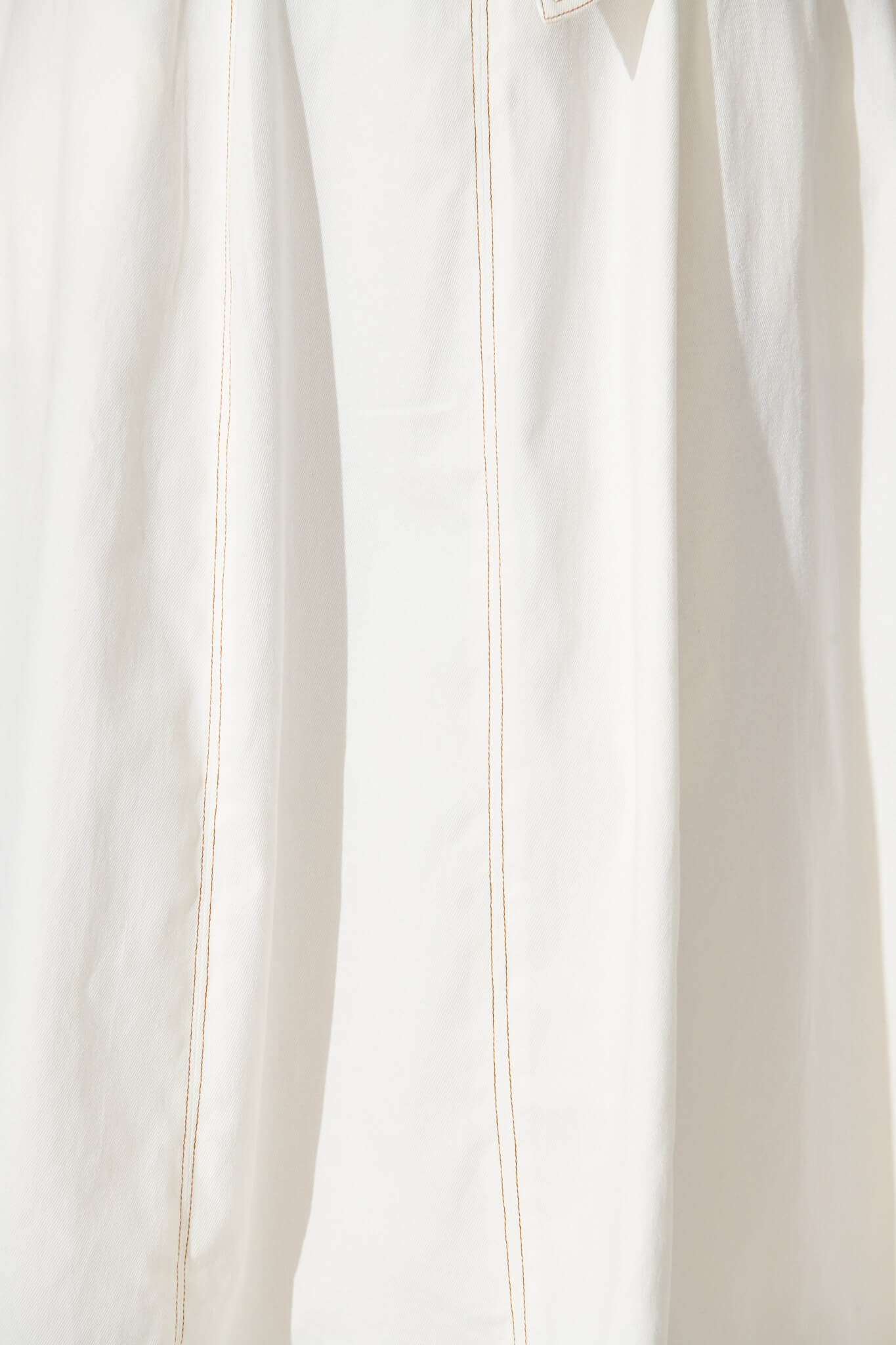 Doris Midi Dress In White Cotton