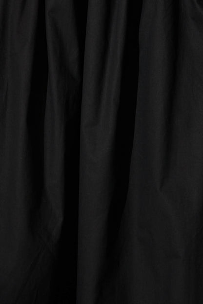 Keeney Maxi Skirt in Black Cotton