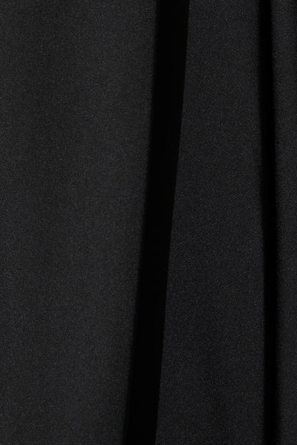 Loulou Maxi Dress In Black Satin