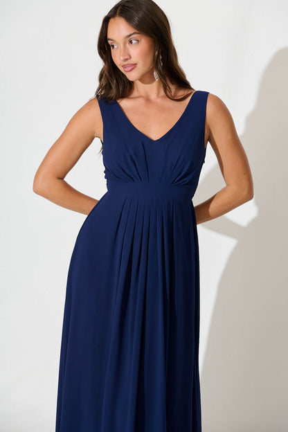 Wonderful Maxi Dress Navy