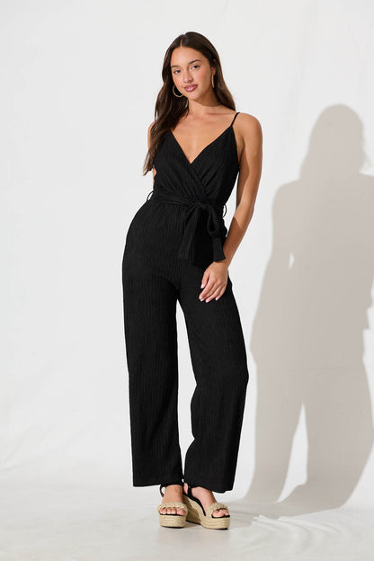 Daphanie Jumpsuit in Black