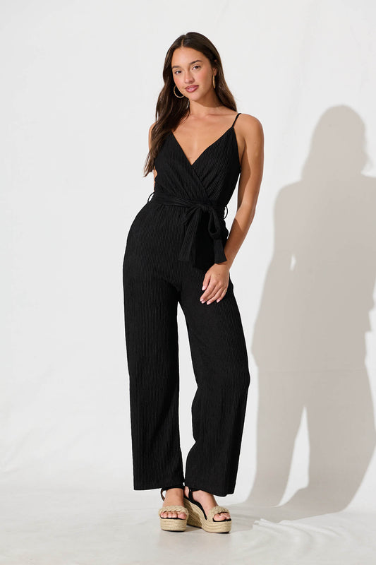 Daphanie Jumpsuit in Black